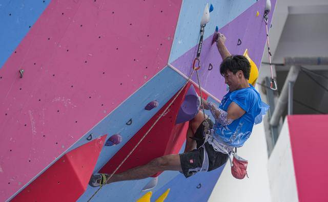 全运会丨攀岩项目开赛