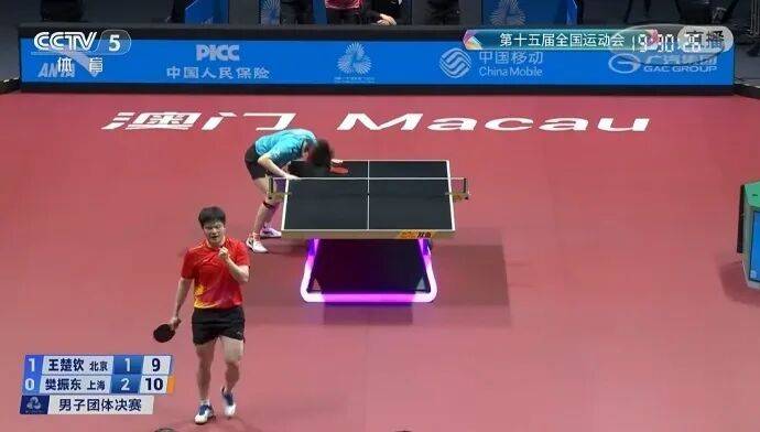 王楚钦回应输球樊振东后用头撞球台:不要注意不重要的细节