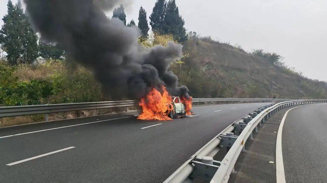 四川高速上一汽车突发自燃！车内两人闻到异味后果断弃车<strong></p>
<p>欧罗巴币</strong>，成功逃生